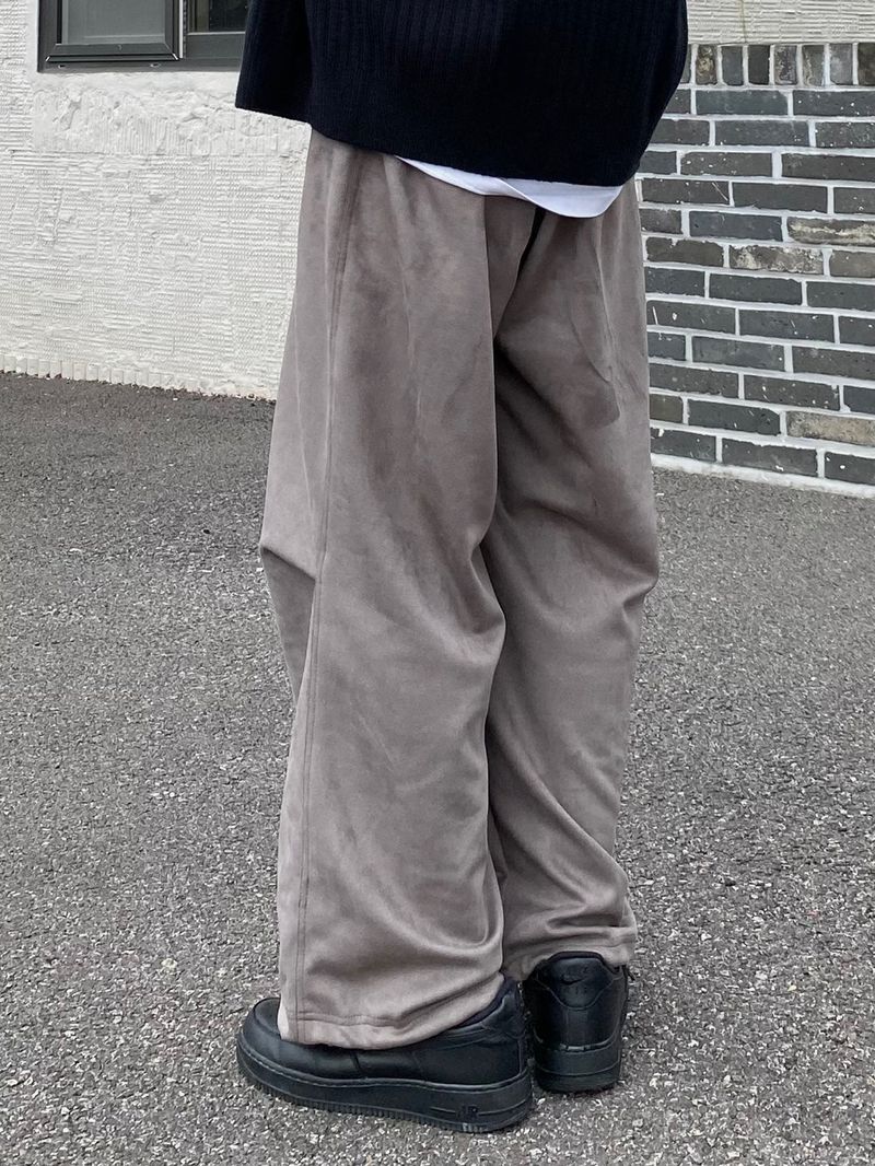 Dan Suede Balloon Pants 3C