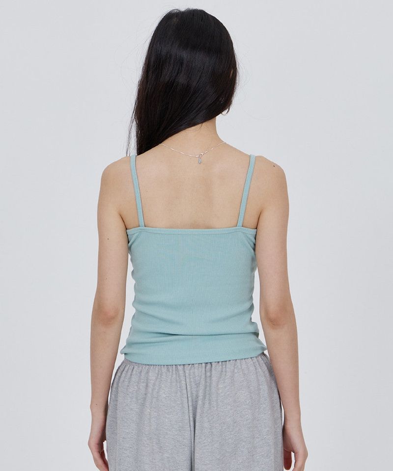CONY HEART GRAPHIC RIB TANK TOP / MINT