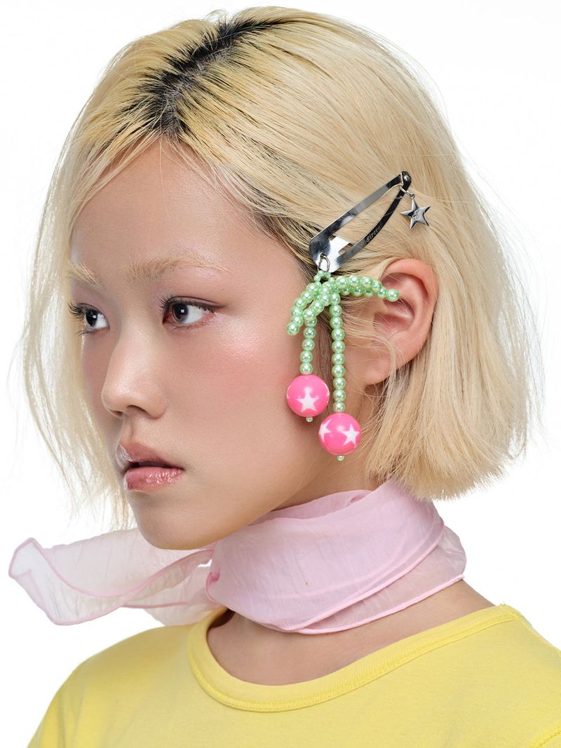 BOLD CHERRY HAIRCLIP