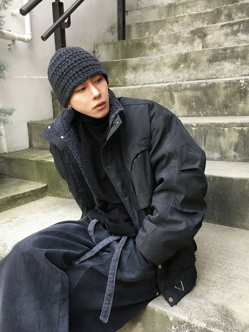Rium Fleece Cotton Field Jacket 3C