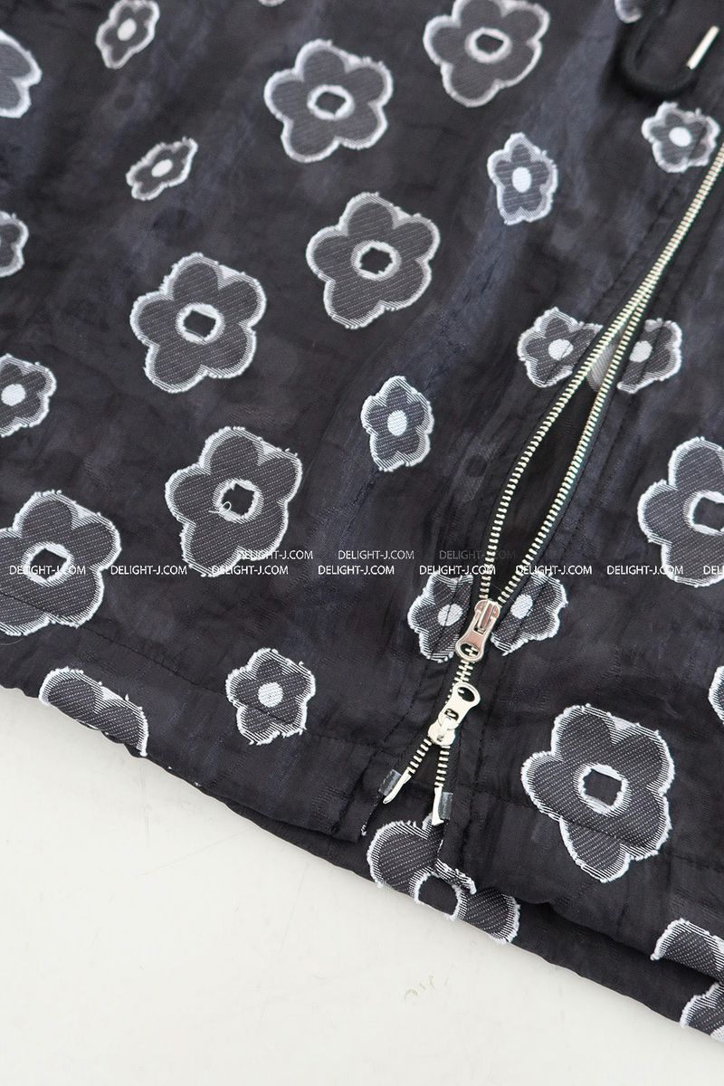 Summer Flower See-Through Windbreaker Windbreaker