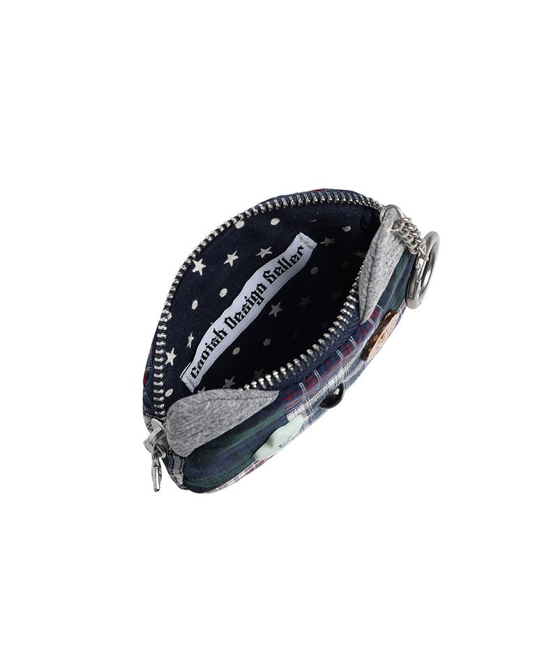 CAT CHECK POUCH KEYRING MULTI(CV2GFUAB71A)