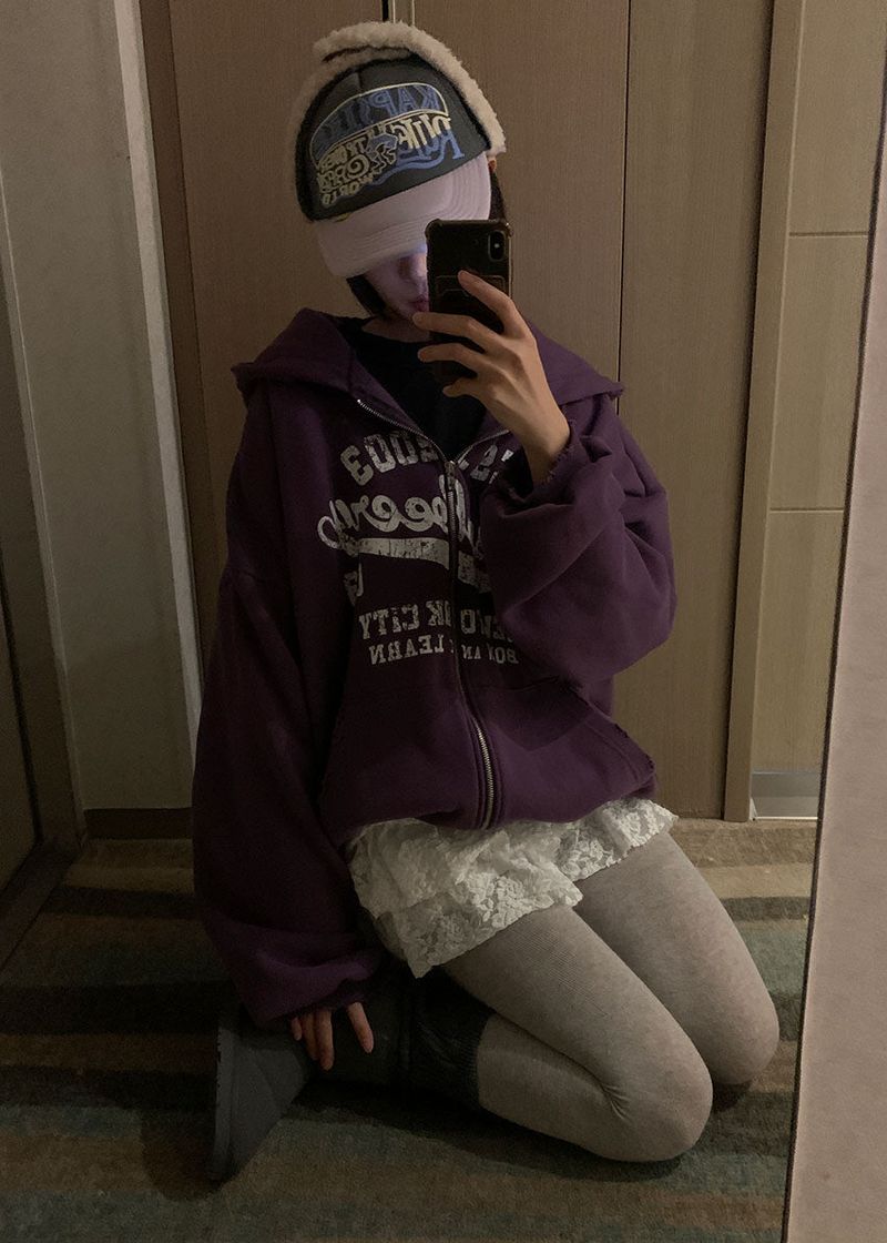 VINTAGE HOOD ZIP-UP