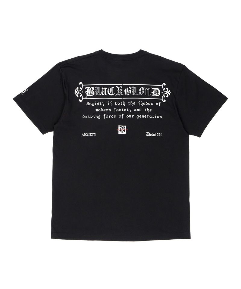 BLACKBLOND（ブラックブロンド）の「BBD エンザイエティーTシャツ (Black)（トップス）」