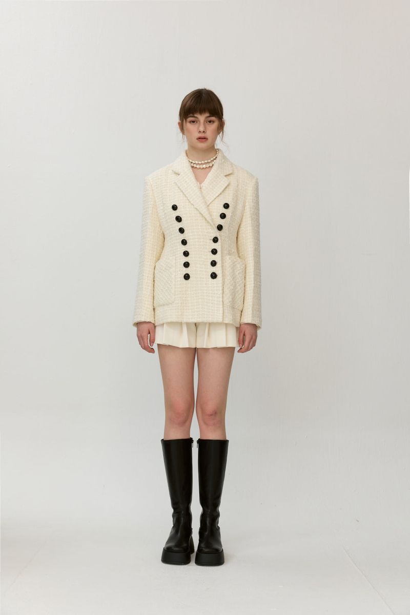 Multi buttoned jacket