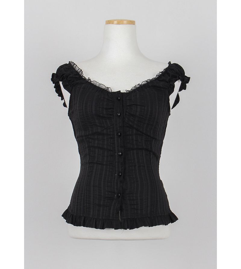 FRILL LACE BLOUSE