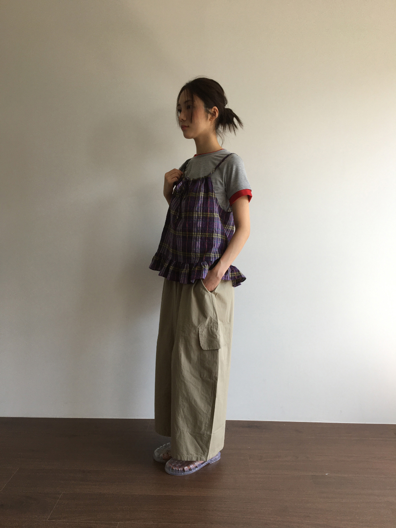 Maiden Check Sleeveless (2color)