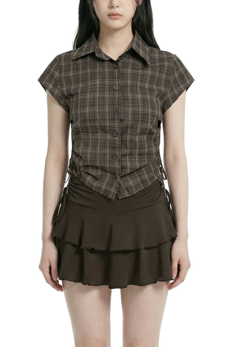 Library Check String Shirt