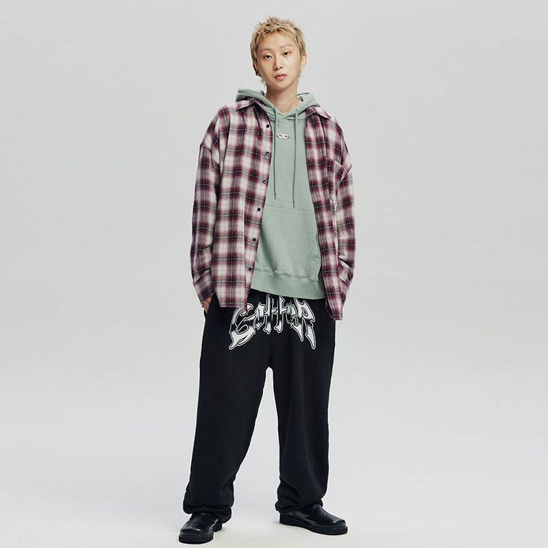 GOTTER GALLERY（ゴッターギャラリー）の「GOTHIC TARTAN CHECK SHIRTS_RD（Tops）」