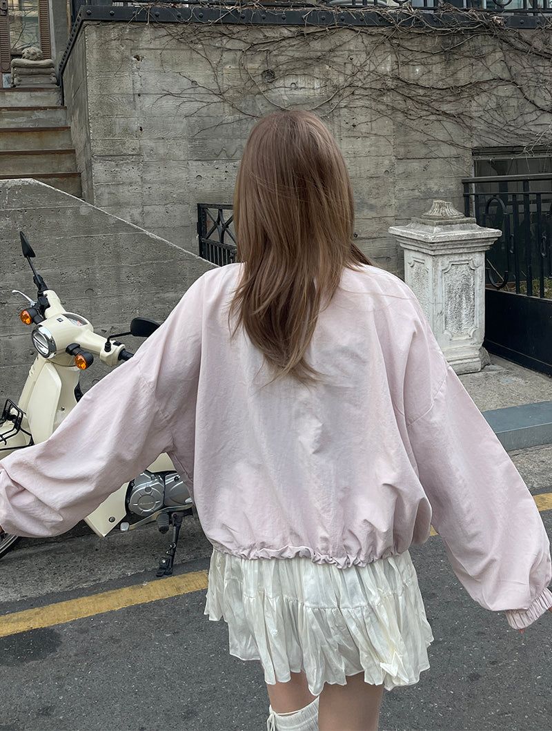 Spring Volume Windbreaker