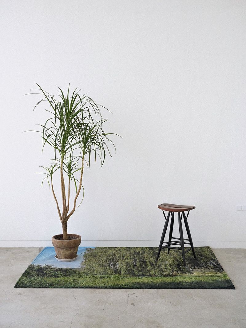 green willow rug - L