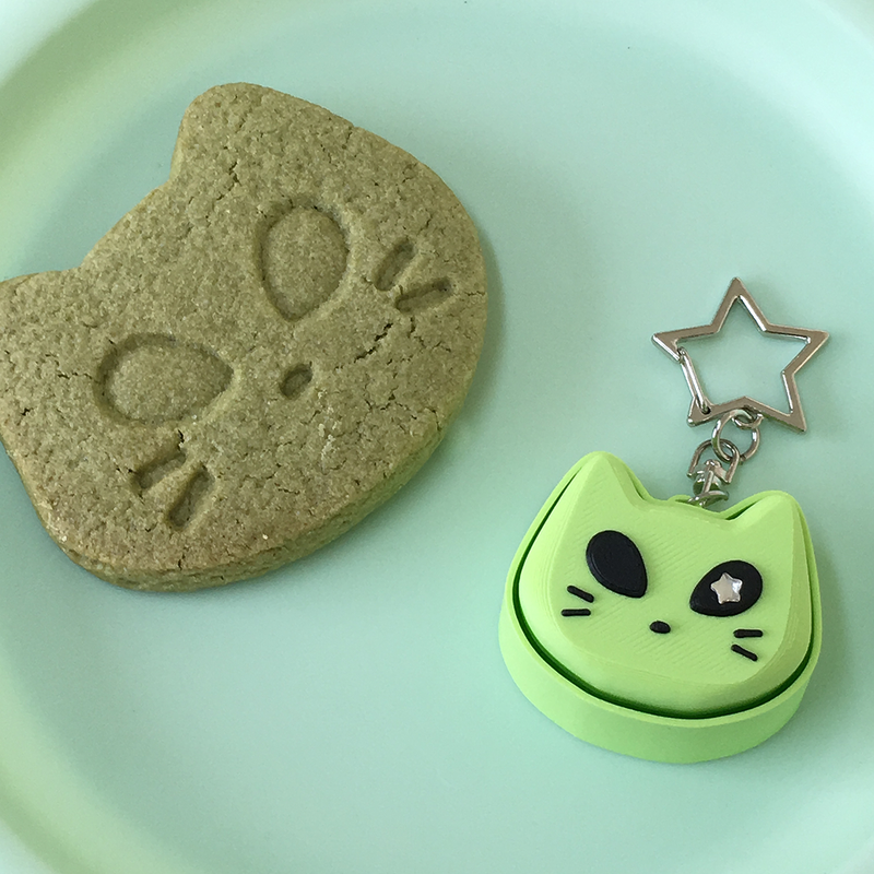 【MADE】 Cat Clicker Keyring