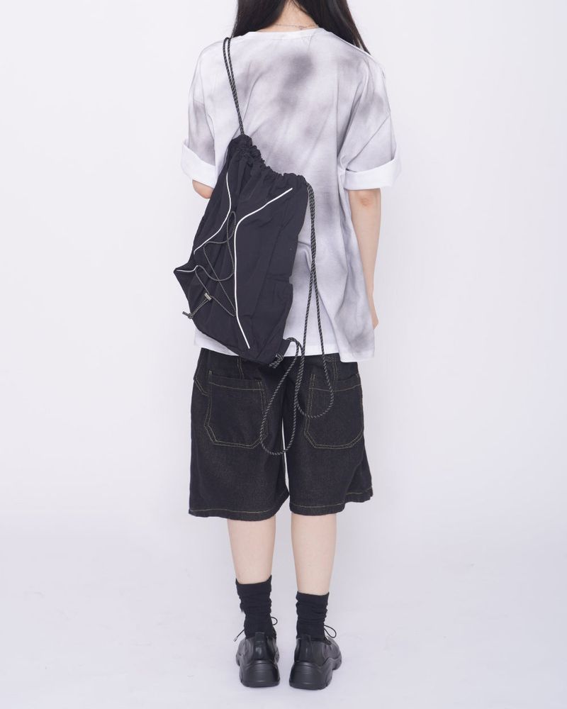 Maltz Multi-Pocket Wide Bermuda Pants