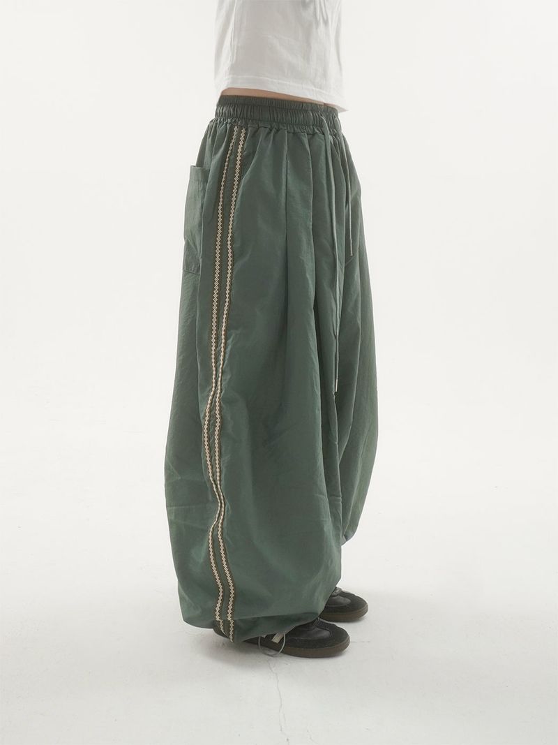Poke jacquard track pants -3C