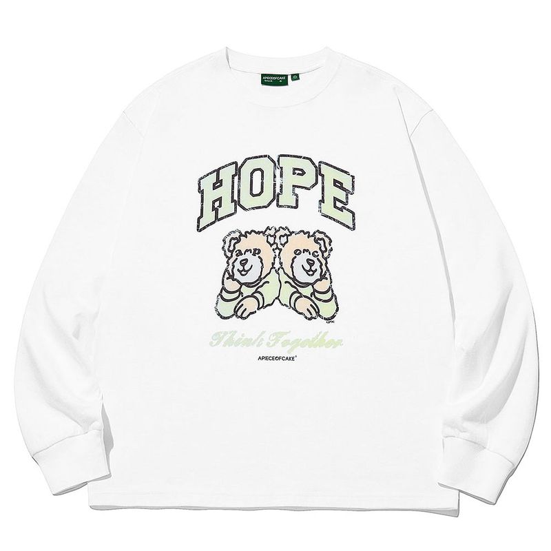 HTT Crack L/S Tee_White