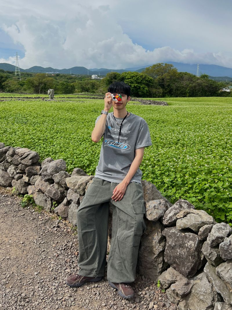 Cold-Washed Cargo Pants (6 Colors)