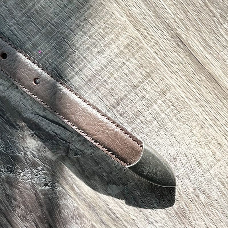 Arc Buckle Vintage Belt