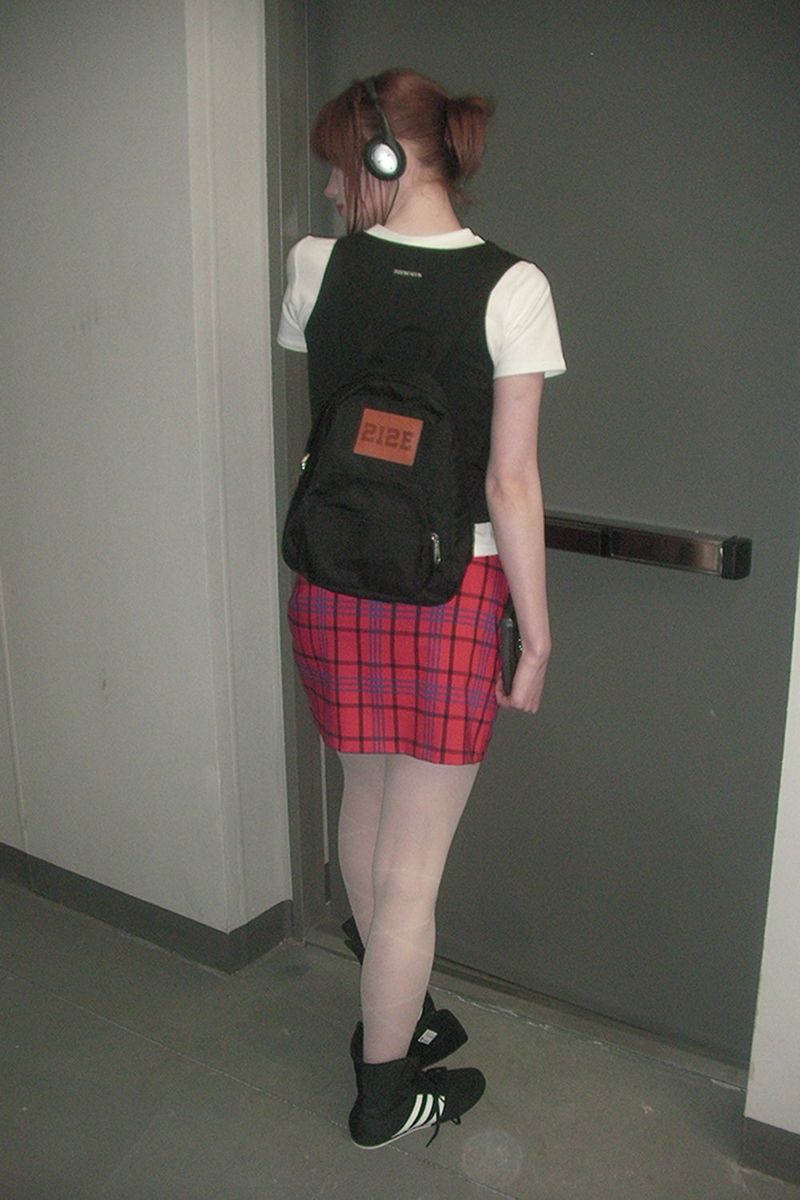 ORIGINAL MINI CHECK SKIRT (RED)