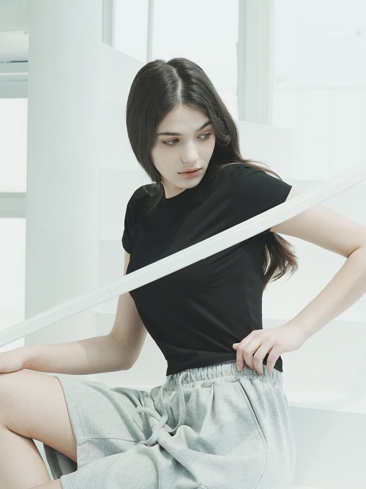 T1007 ORGANIC CROP T-SHIRT_BLACK