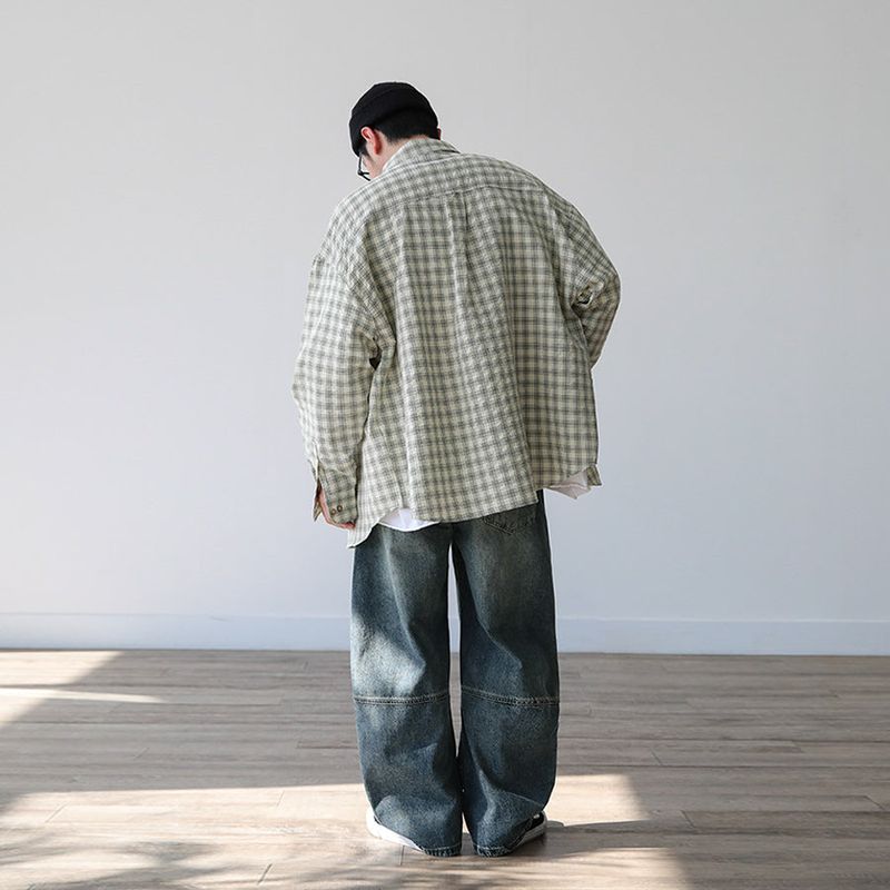 BOXSENSEI（ボックスセンセイ）の「AC EMBOSSED CHECKERED SHIRT（Tops）」
