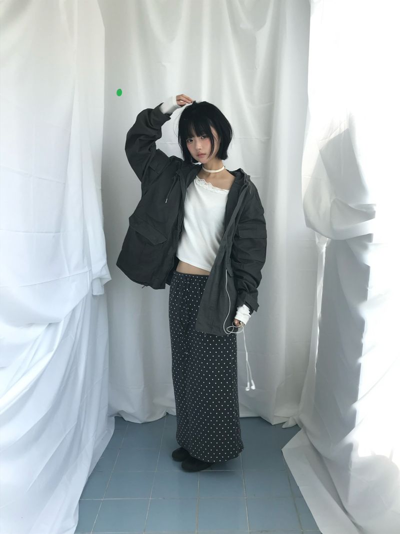 Vintage Pocket Half Bomber Jacket
