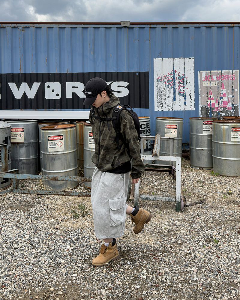 Lunen Big Cargo Bermuda Sweatpants