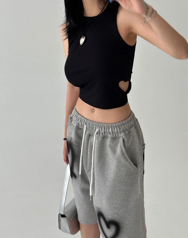Heart Unisex Bermuda Shorts