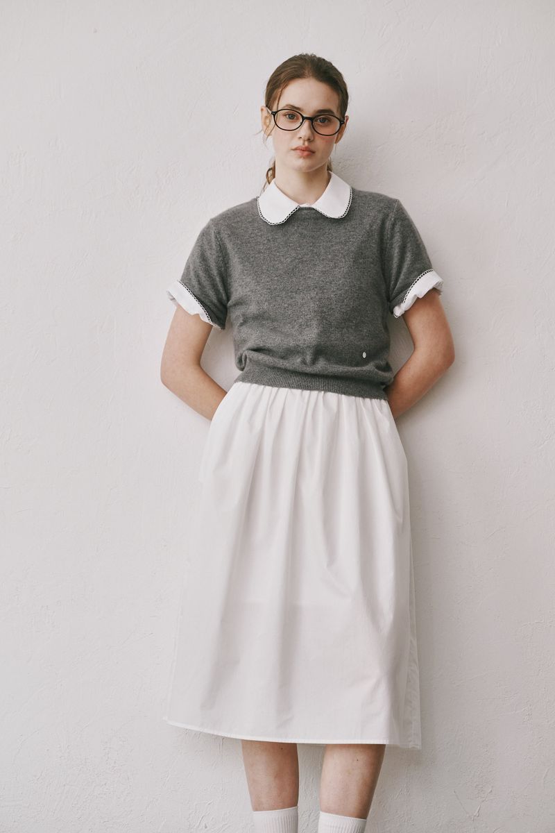 Camel round half knit (Camel)