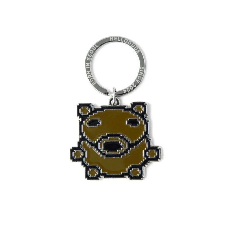 hellodude（ハローデュード）の「メタル キーリング ベア―（トイ/キーホルダー）」