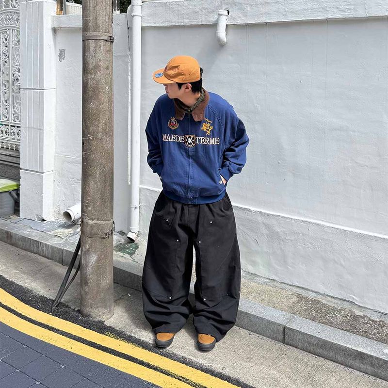 Vintage Numbering Blouson Jacket