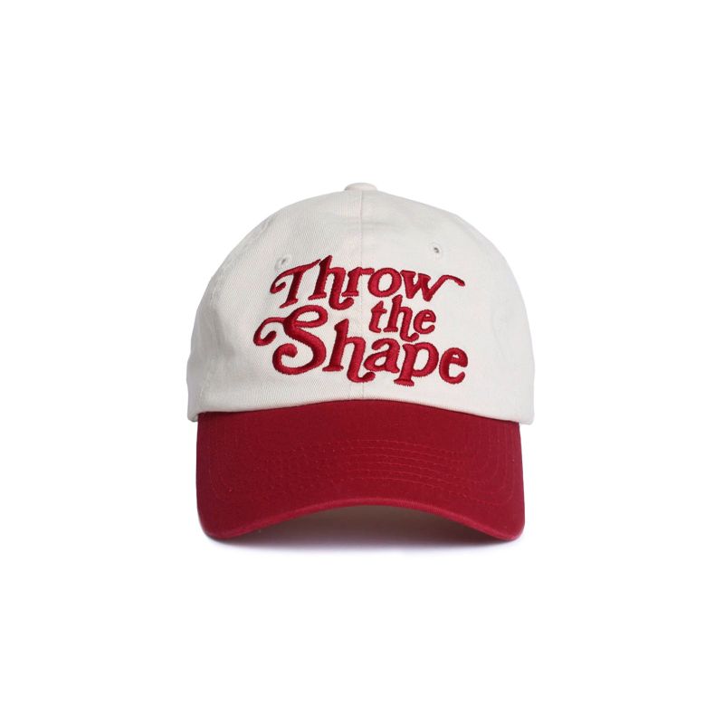 Shape Logo Ball Cap Ivory