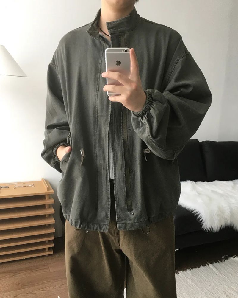 Patin Washed Short Field Jacket