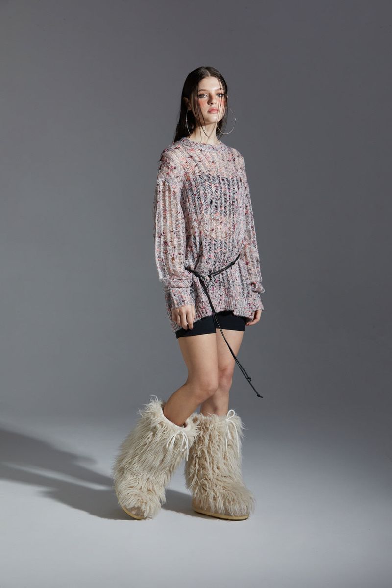 POP SLIT KNIT