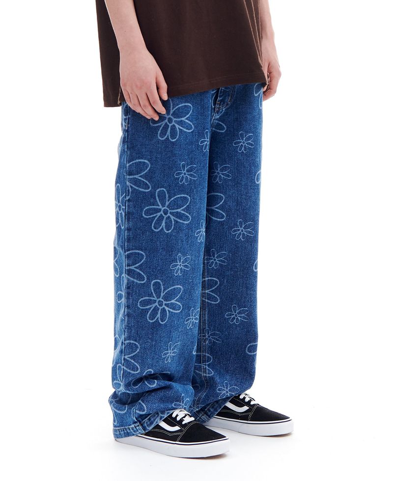 DAISY DENIM PANTS (BLUE)