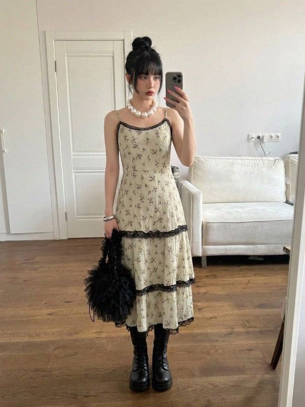 VIVIC（ビビク）の「フルール アンティーク レース ティアード ドレス（ワンピース/ドレス）」