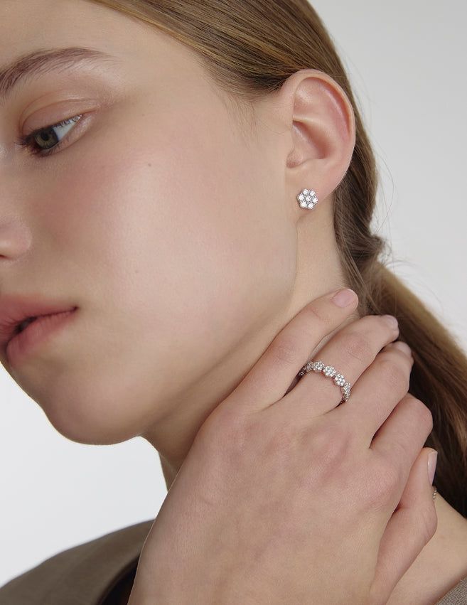 26SS★ Essence Silver (W) Eclat Eternity Ring