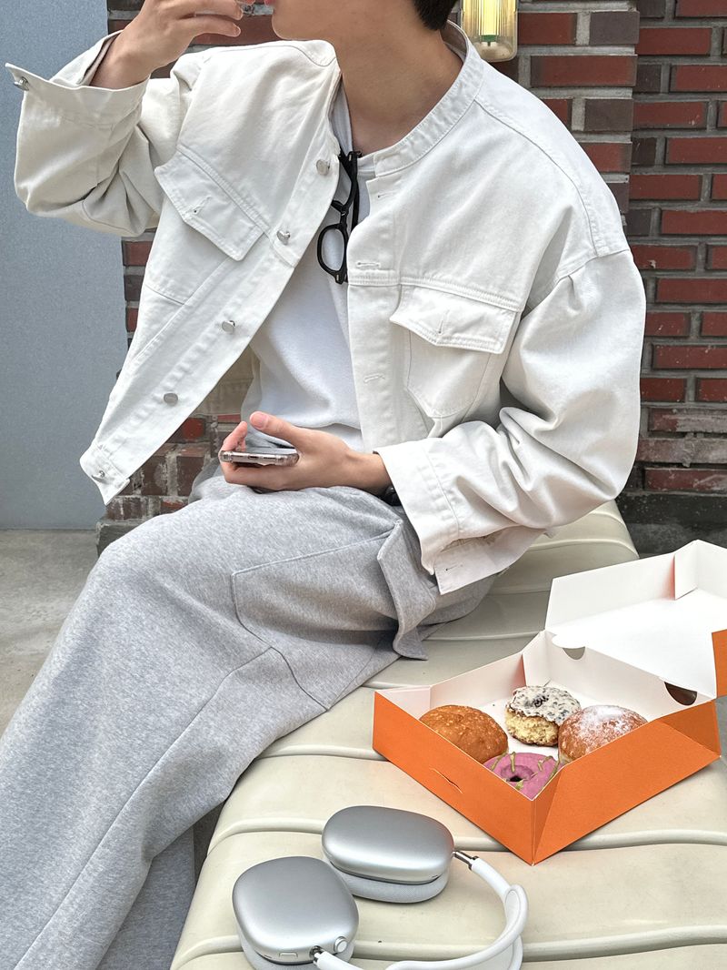 Ave Pigment Over Denim Jacket (5 colors)