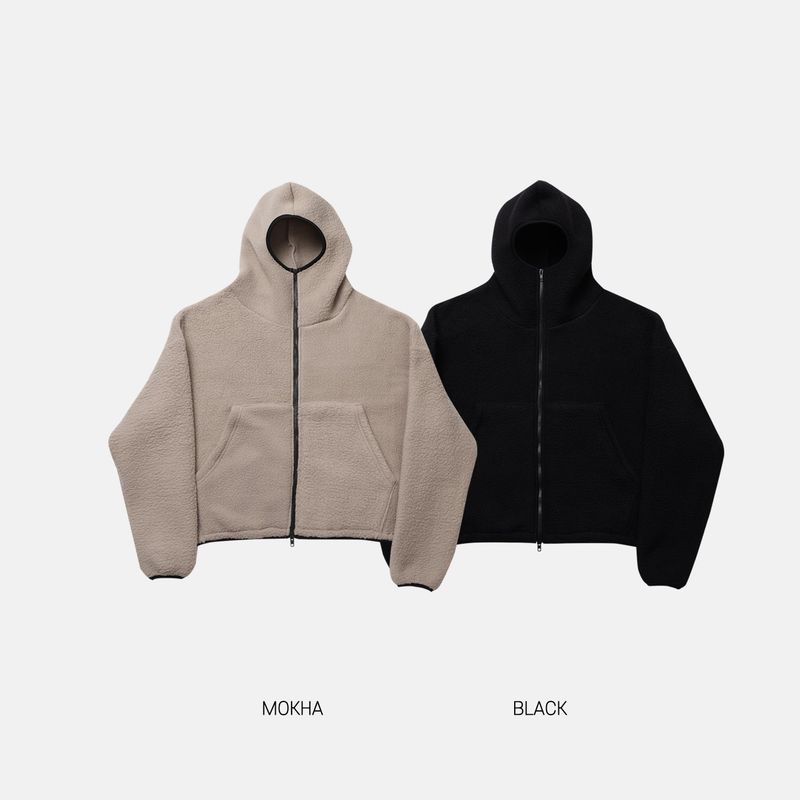 Balaclava Fleece Zip-Up (2 Colors)