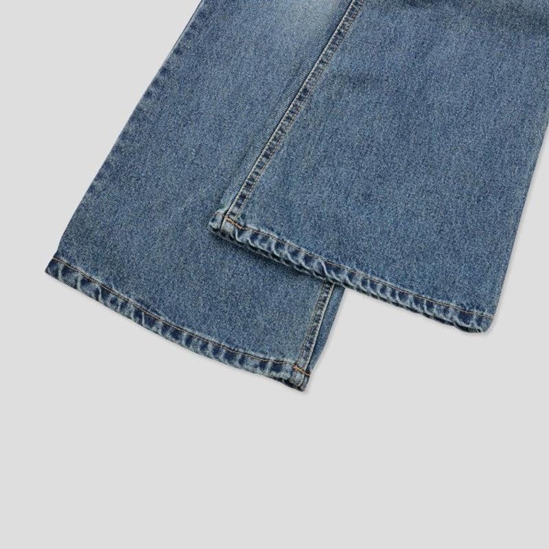 ASCLO Knee Des Bootcut Denim Pants