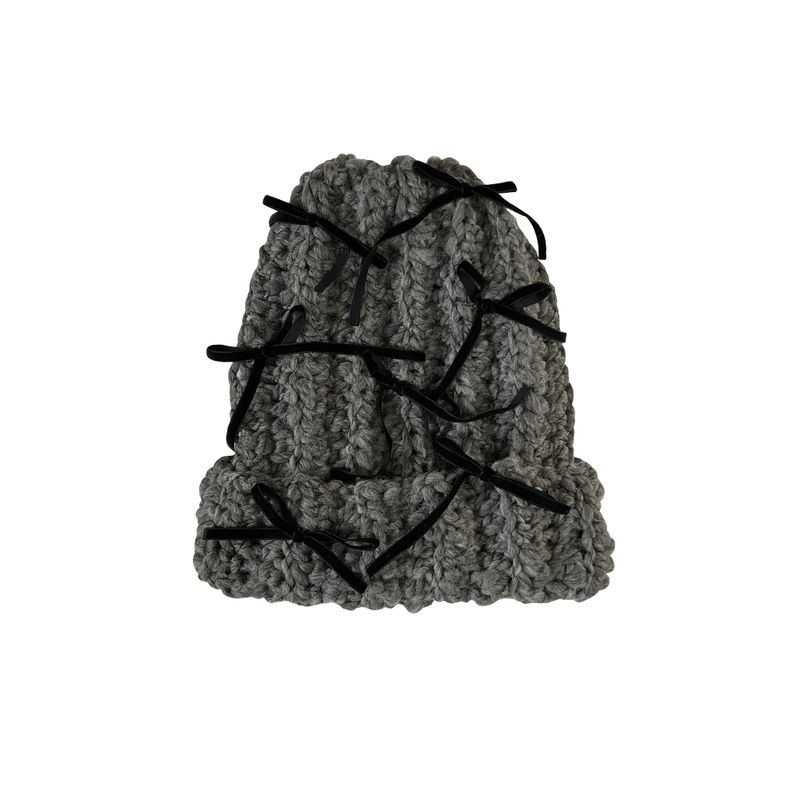 Ribbon beanie