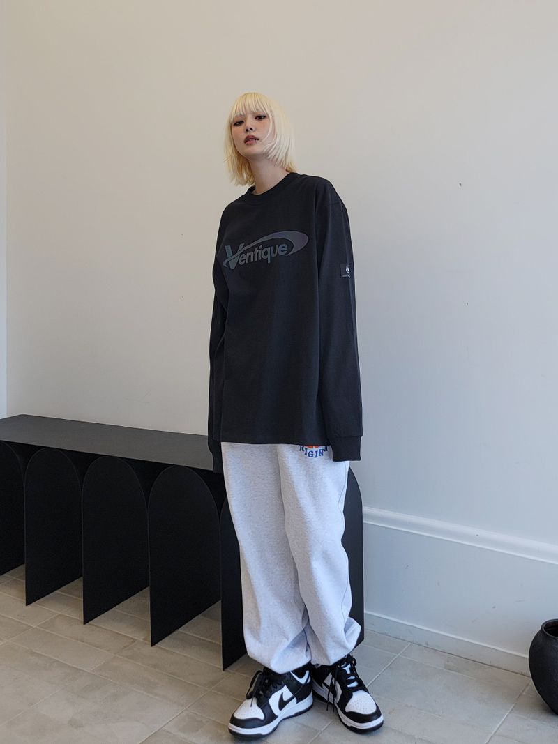 リフレクターロングTシャツ