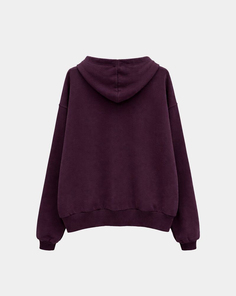 Ribbon Ruffle Hoddie Zip Up
