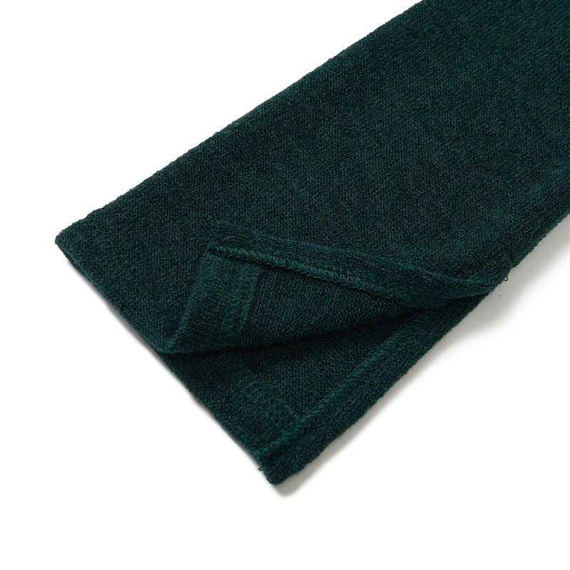 レイヤードチェックニットセット / Layered Check Knit Set [GREEN]