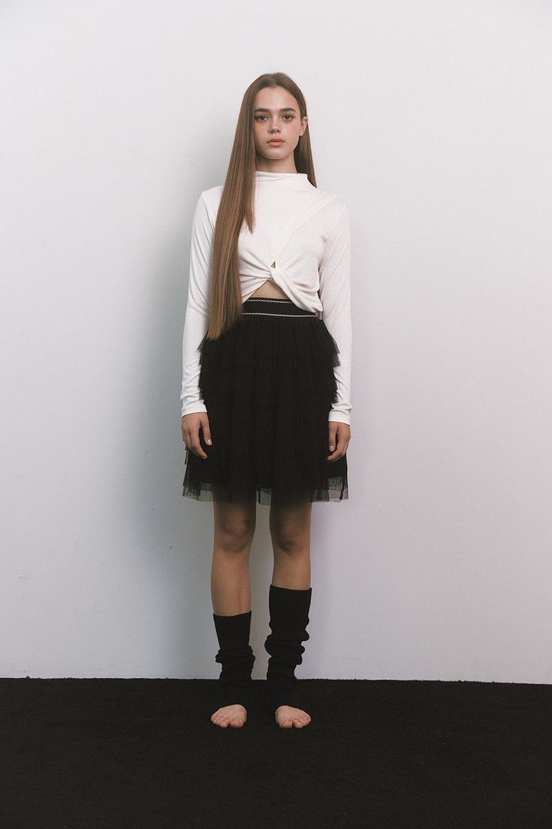 [Limited] Sha Skirt Black