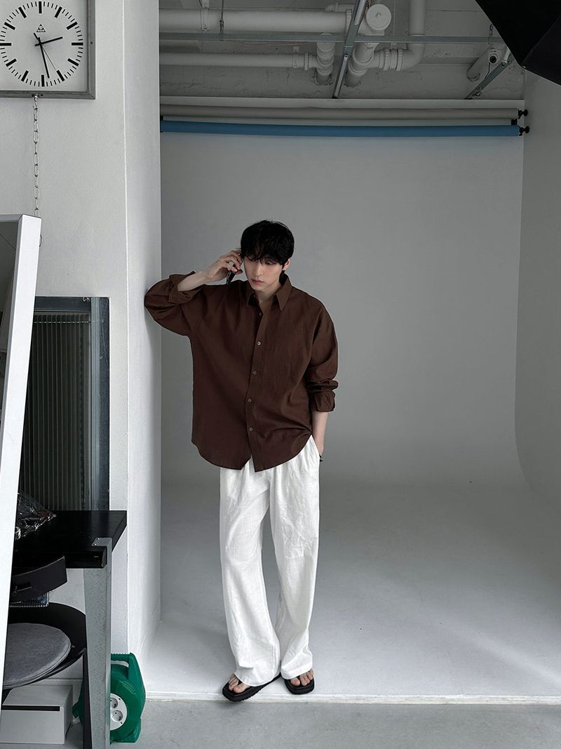 ASCLO（エジュクロ）の「ASCLO Linen Wide Banding Pants (3color)（Pants）」