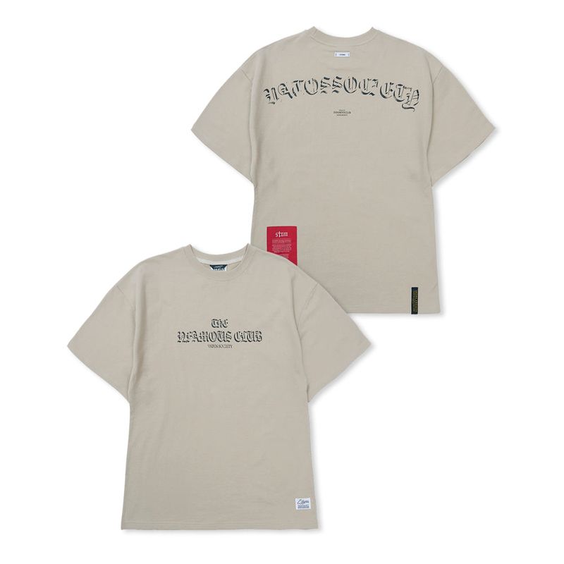 STIGMA(スティグマ)の「Infamous Semi-oversized T-shirts Beige / Black(Tops)」