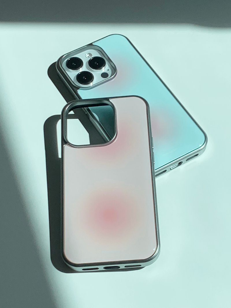 dust epoxy silver case-coral