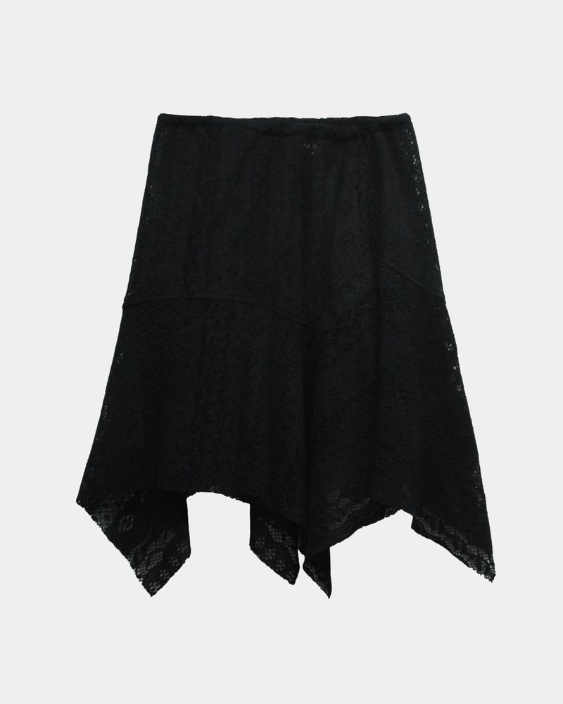 Soft Fleece Layered Skirt