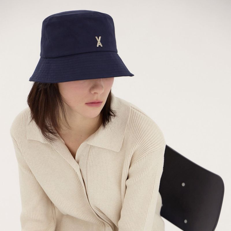 VA Stud Basic Bucket Hat / Navy