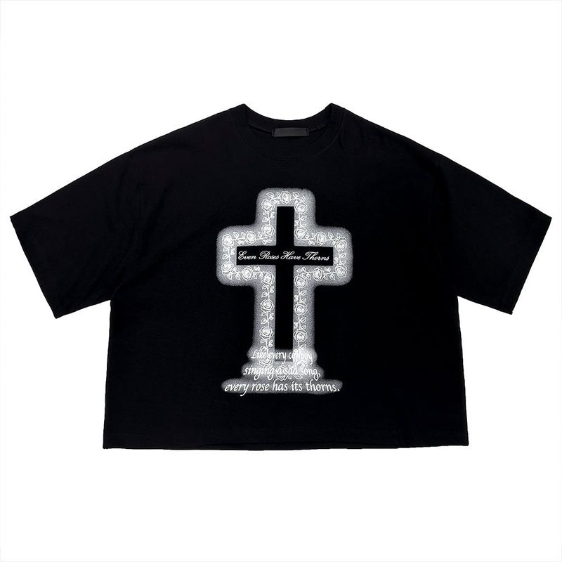 Rosa Crop Half Sleeve